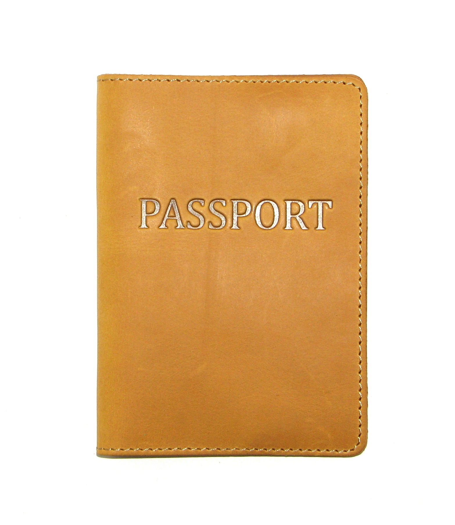 Шкіряна Обкладинка на Паспорт DNK Leather Passport-H жовта